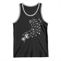 Military Child Month Tank Top Brave Enough To Bloom Wherever We Land Dandelion Flowers