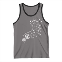 Military Child Month Tank Top Brave Enough To Bloom Wherever We Land Dandelion Flowers