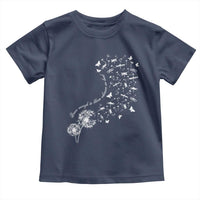 Military Child Month Toddler T Shirt Brave Enough To Bloom Wherever We Land Dandelion Flowers