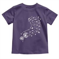 Military Child Month Toddler T Shirt Brave Enough To Bloom Wherever We Land Dandelion Flowers