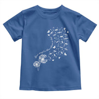 Military Child Month Toddler T Shirt Brave Enough To Bloom Wherever We Land Dandelion Flowers