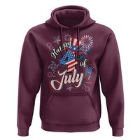 Funny Patriotic Independence Day Hoodie Happy 4th Of July American Firework - Wonder Print Shop