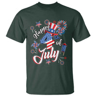 Funny Patriotic Independence Day T Shirt Happy 4th Of July American Firework - Wonder Print Shop