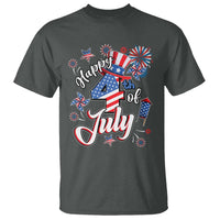 Funny Patriotic Independence Day T Shirt Happy 4th Of July American Firework - Wonder Print Shop