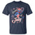 Funny Patriotic Independence Day T Shirt Happy 4th Of July American Firework - Wonder Print Shop