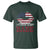 Funny 4th Of July T Shirt American Babe Flag Vintage Lips - Wonder Print Shop