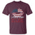 Funny 4th Of July T Shirt American Babe Flag Vintage Lips - Wonder Print Shop