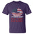 Funny 4th Of July T Shirt American Babe Flag Vintage Lips - Wonder Print Shop