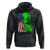 Funny 4th Of July Alien Hoodie USA American Flag UFO - Wonder Print Shop