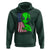 Funny 4th Of July Alien Hoodie USA American Flag UFO - Wonder Print Shop