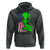Funny 4th Of July Alien Hoodie USA American Flag UFO - Wonder Print Shop
