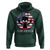 Funny 4th Of July Alien Hoodie Team America USA Flag UFO - Wonder Print Shop