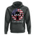 Funny 4th Of July Alien Hoodie Team America USA Flag UFO - Wonder Print Shop