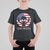 Funny 4th Of July Alien T Shirt For Kid Team America USA Flag UFO - Wonder Print Shop