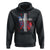 Patriotic Christian Hoodie Faith Family Freedom Vintage USA Flag Cross 4th Of July - Wonder Print Shop
