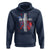 Patriotic Christian Hoodie Faith Family Freedom Vintage USA Flag Cross 4th Of July - Wonder Print Shop