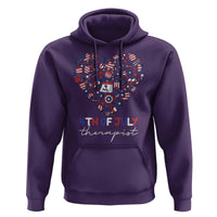 Funny Independence Day Hoodie 4th Of July Therapist Big Heart - Wonder Print Shop