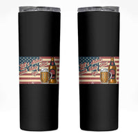 Funny 4th Of July Drinking Skinny Tumbler Let's Drink And Blow Shit Up Independence Day - Wonder Print Shop