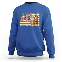 Funny 4th Of July Drinking Sweatshirt Let's Drink And Blow Shit Up Independence Day - Wonder Print Shop