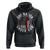 Funny One Nation Under God ESTD 1776 Hoodie 4th Of July Patriotic Christian - Wonder Print Shop