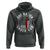 Funny One Nation Under God ESTD 1776 Hoodie 4th Of July Patriotic Christian - Wonder Print Shop