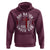 Funny One Nation Under God ESTD 1776 Hoodie 4th Of July Patriotic Christian - Wonder Print Shop
