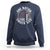 Funny One Nation Under God ESTD 1776 Sweatshirt 4th Of July Patriotic Christian - Wonder Print Shop