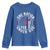 Funny One Nation Under God ESTD 1776 Youth Sweatshirt 4th Of July Patriotic Christian - Wonder Print Shop