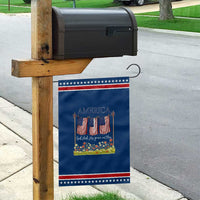 Funny America God Shed His Grace On Thee Garden Flag 4th Of July Christian American Flag
