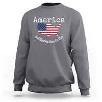 Funny America God Shed His Grace On Thee 4th of July Sweatshirt - Wonder Print Shop