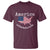 Funny America God Shed His Grace On Thee 4th of July T Shirt - Wonder Print Shop