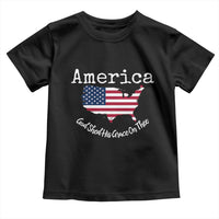 Funny America God Shed His Grace On Thee 4th of July Toddler T Shirt - Wonder Print Shop