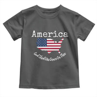 Funny America God Shed His Grace On Thee 4th of July Toddler T Shirt - Wonder Print Shop