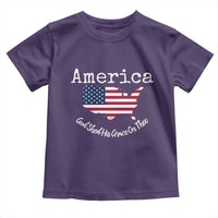 Funny America God Shed His Grace On Thee 4th of July Toddler T Shirt - Wonder Print Shop