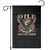 Funny 4th Of July DILF Damn I Love Freedom Garden Flag Bald Eagle American Flag - Wonder Print Shop
