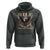 Funny 4th Of July DILF Damn I Love Freedom Hoodie Bald Eagle American Flag - Wonder Print Shop