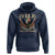 Funny 4th Of July DILF Damn I Love Freedom Hoodie Bald Eagle American Flag - Wonder Print Shop