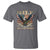 Funny 4th Of July DILF Damn I Love Freedom T Shirt Bald Eagle American Flag - Wonder Print Shop