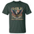 Funny 4th Of July DILF Damn I Love Freedom T Shirt Bald Eagle American Flag - Wonder Print Shop