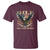 Funny 4th Of July DILF Damn I Love Freedom T Shirt Bald Eagle American Flag - Wonder Print Shop