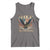 Funny 4th Of July DILF Damn I Love Freedom Tank Top Bald Eagle American Flag - Wonder Print Shop