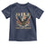 Funny 4th Of July DILF Damn I Love Freedom Toddler T Shirt Bald Eagle American Flag - Wonder Print Shop