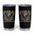 Funny 4th Of July DILF Damn I Love Freedom Tumbler Cup Bald Eagle American Flag - Wonder Print Shop
