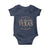 Funny On The Eight Day God Created Texas And It Was Awesome Baby Onesie American Texan - Wonder Print Shop