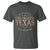 Funny On The Eight Day God Created Texas And It Was Awesome T Shirt American Texan - Wonder Print Shop