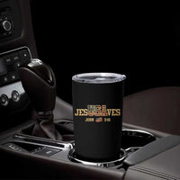 Funny Jesus Saves USA John 3 16 Tumbler Cup Christian 4th Of July Bible Verse - Wonder Print Shop