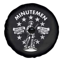 Minutemen Give Me Liberty Or Give Me Death Spare Tire Cover US History - Wonder Print Shop