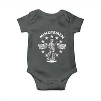 Minutemen Give Me Liberty Or Give Me Death Baby Onesie US History - Wonder Print Shop