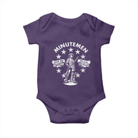 Minutemen Give Me Liberty Or Give Me Death Baby Onesie US History - Wonder Print Shop