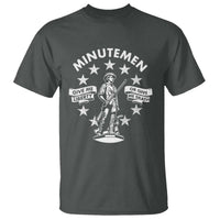 Minutemen Give Me Liberty Or Give Me Death T Shirt US History - Wonder Print Shop